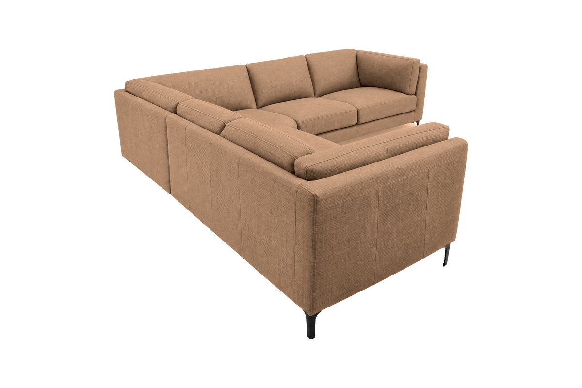 Oli Plus Corner Sofa in Roni Biscotti