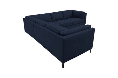 Oli Plus Corner Sofa in Roni Ember Blue