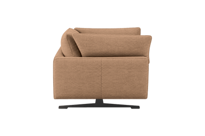 Oliver Cuddle Chair in Roni Biscotti
