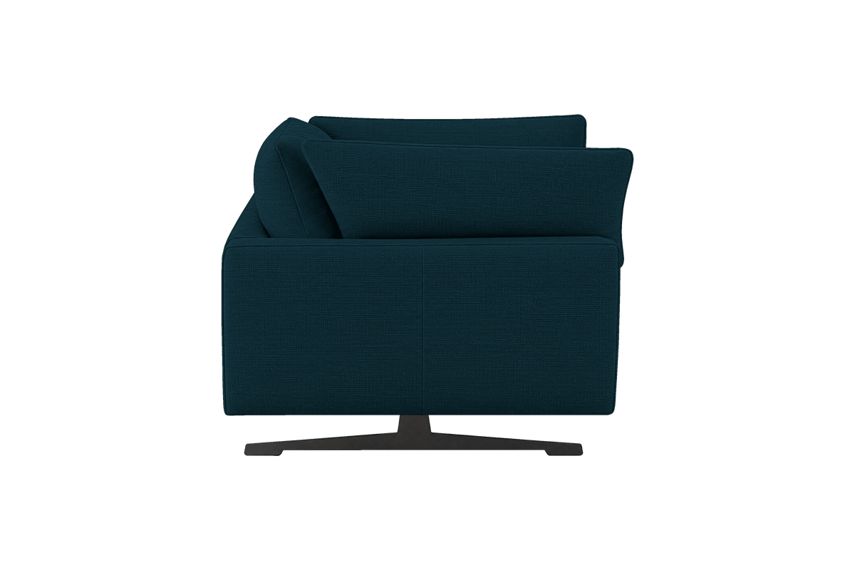Oliver Cuddle Chair in Roni Deep Lake