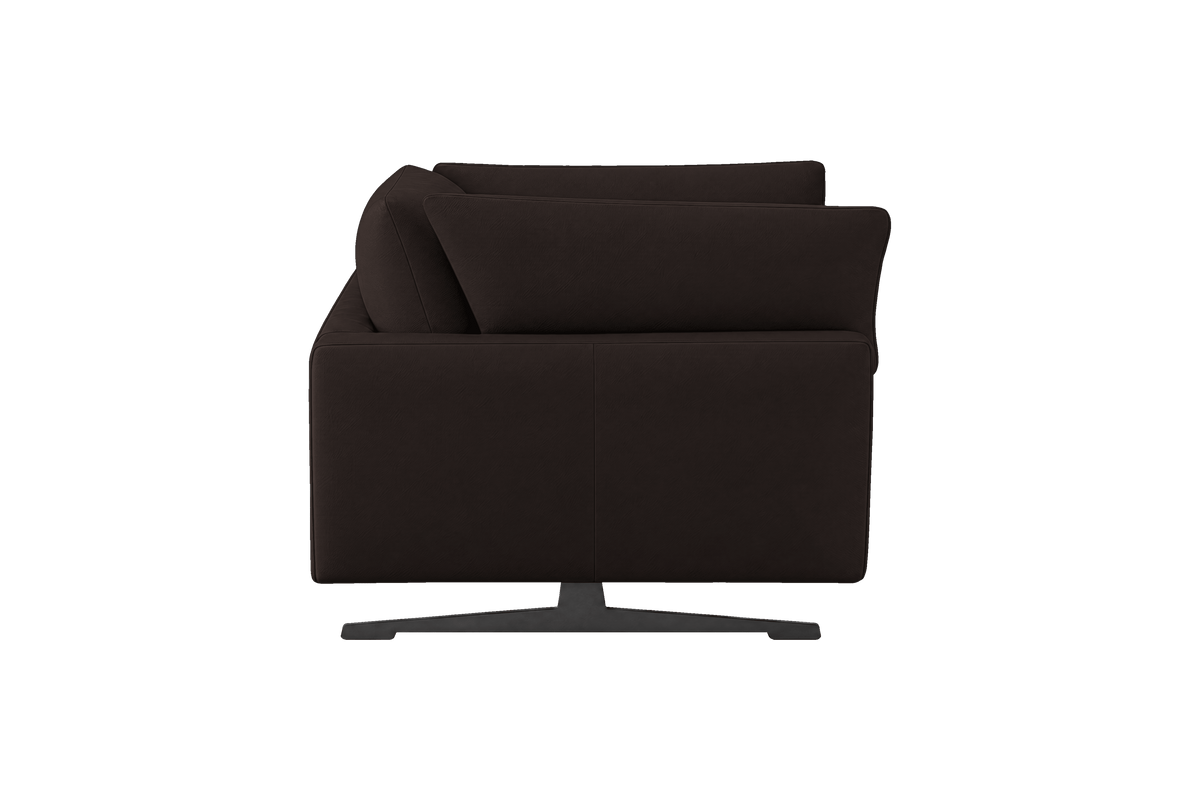 Oliver Cuddle Chair in Dante Ebony
