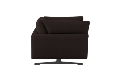 Oliver Cuddle Chair in Dante Ebony