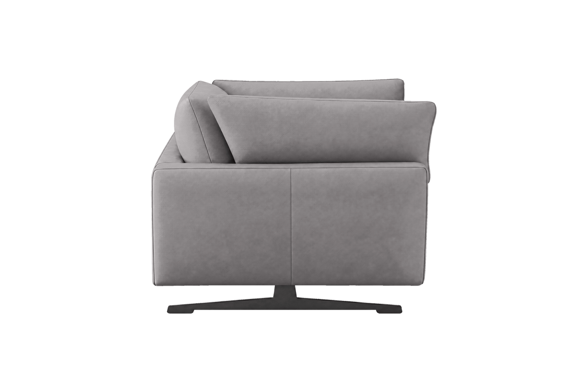 Oliver Cuddle Chair in Dante Meteor