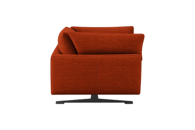 Oliver Cuddle Chair in Roni Poppy