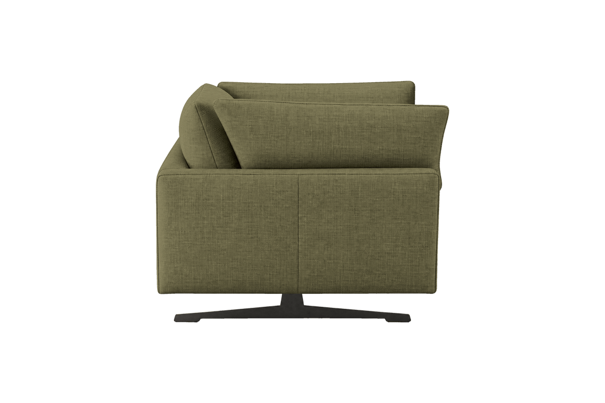 Oliver Cuddle Chair in Mosquito Sycamore