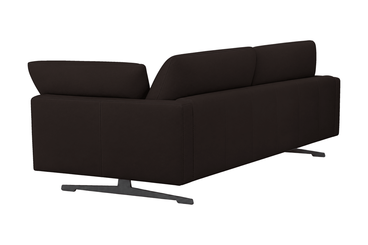 Oliver Maxi Sofa in Dante Ebony