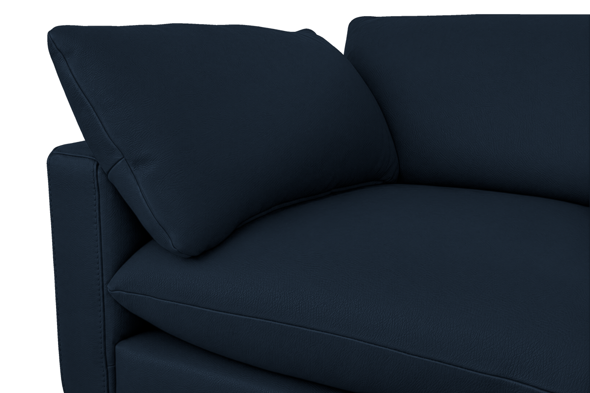 Oliver Sectional in Dante Aqua