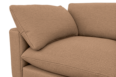 Oliver Sectional in Roni Biscotti