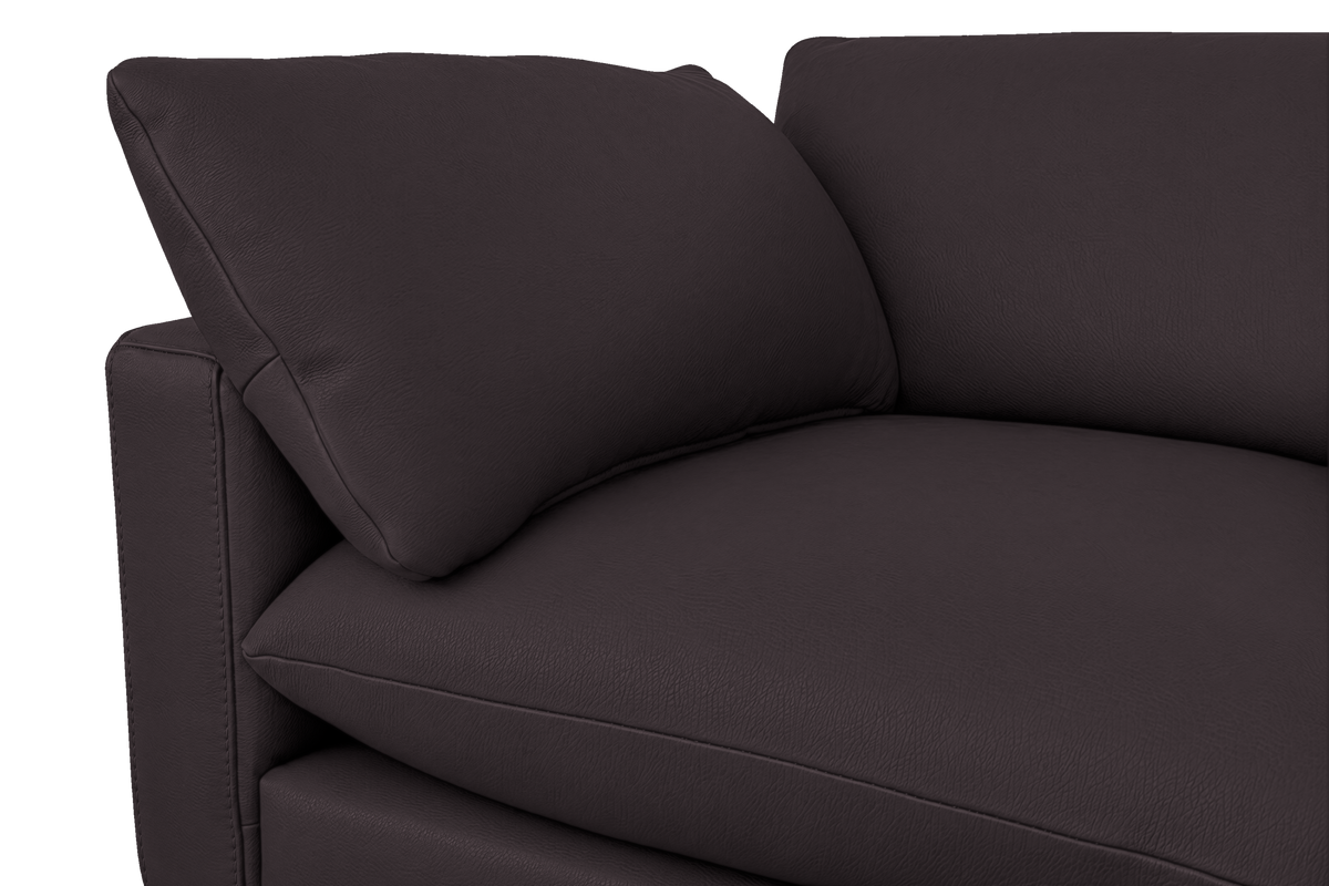 Oliver Sectional in Dante Charcoal