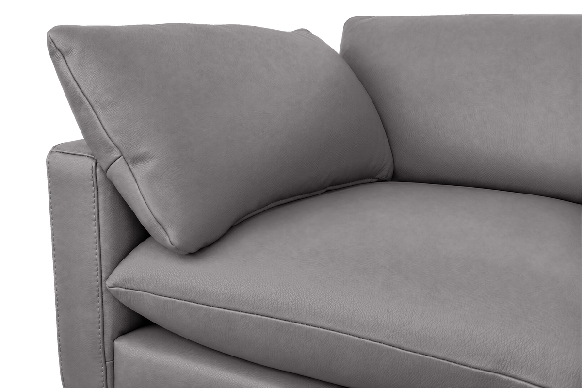 Oliver Sectional in Dante Meteor