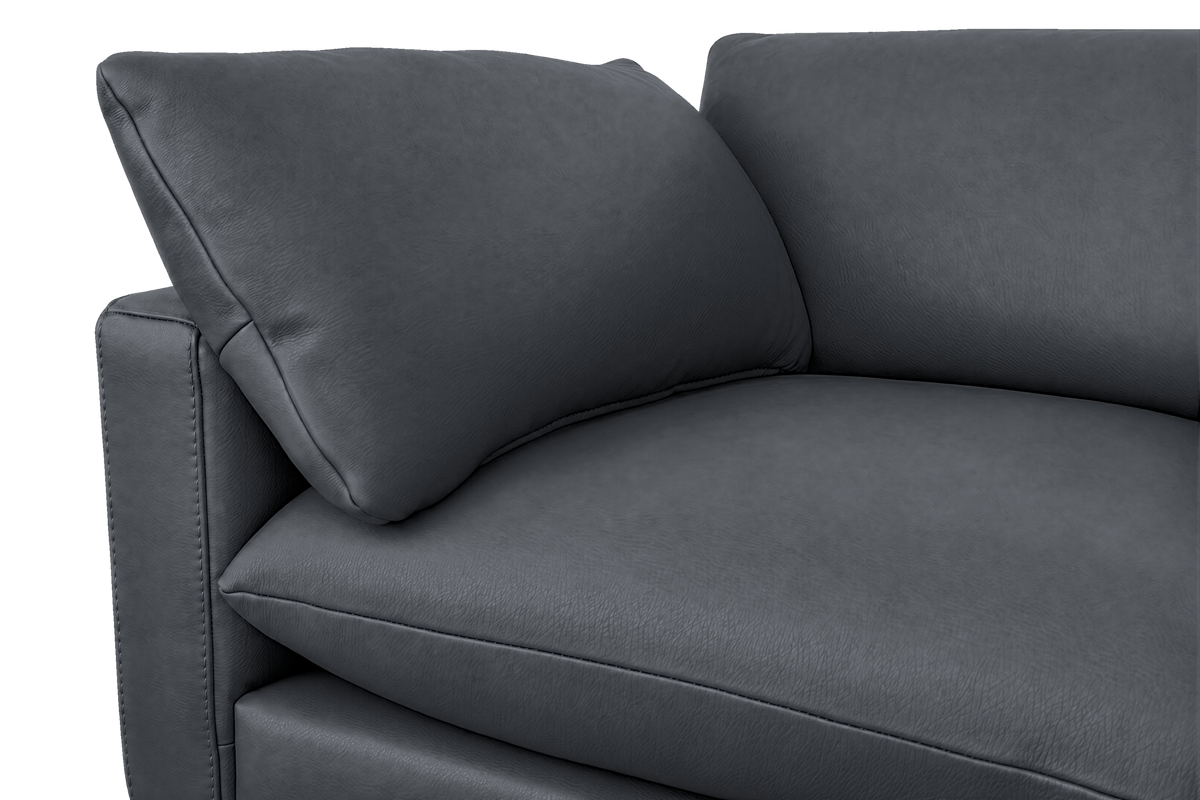 Oliver Sectional in Dante Shark