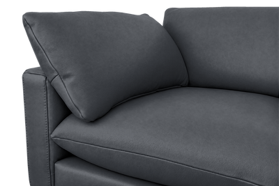 Oliver Sectional in Dante Shark