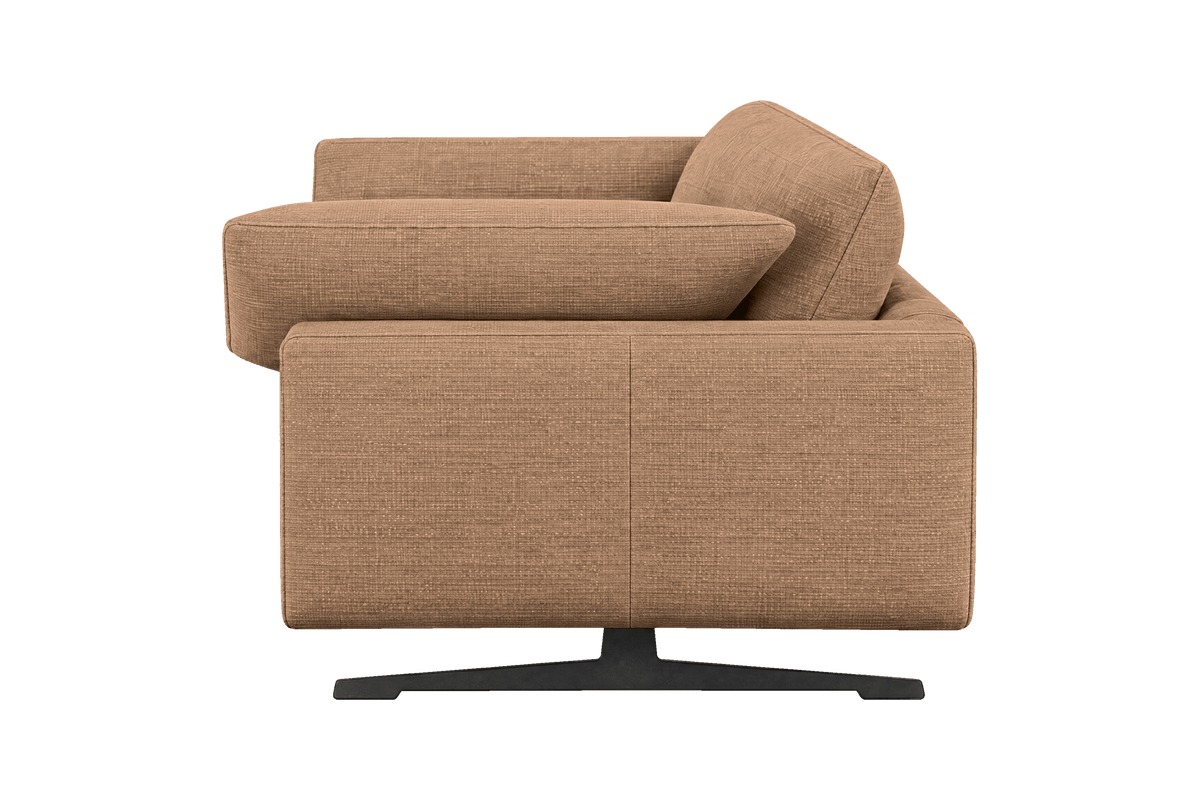 Oliver Small Sofa in Roni Biscotti
