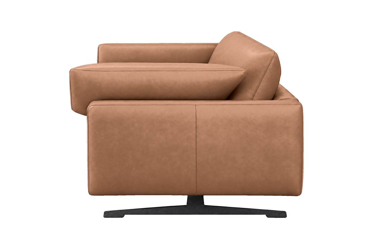 Oliver Small Sofa in Momo Camel