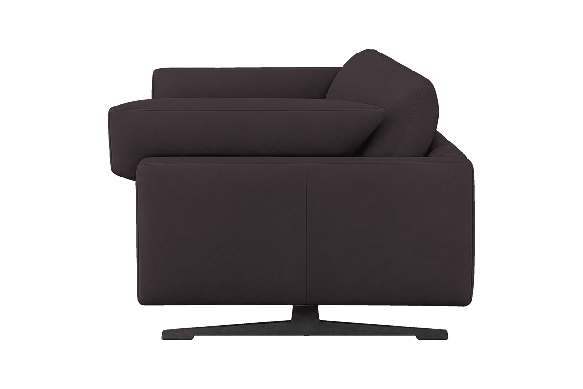 Oliver Small Sofa in Dante Charcoal