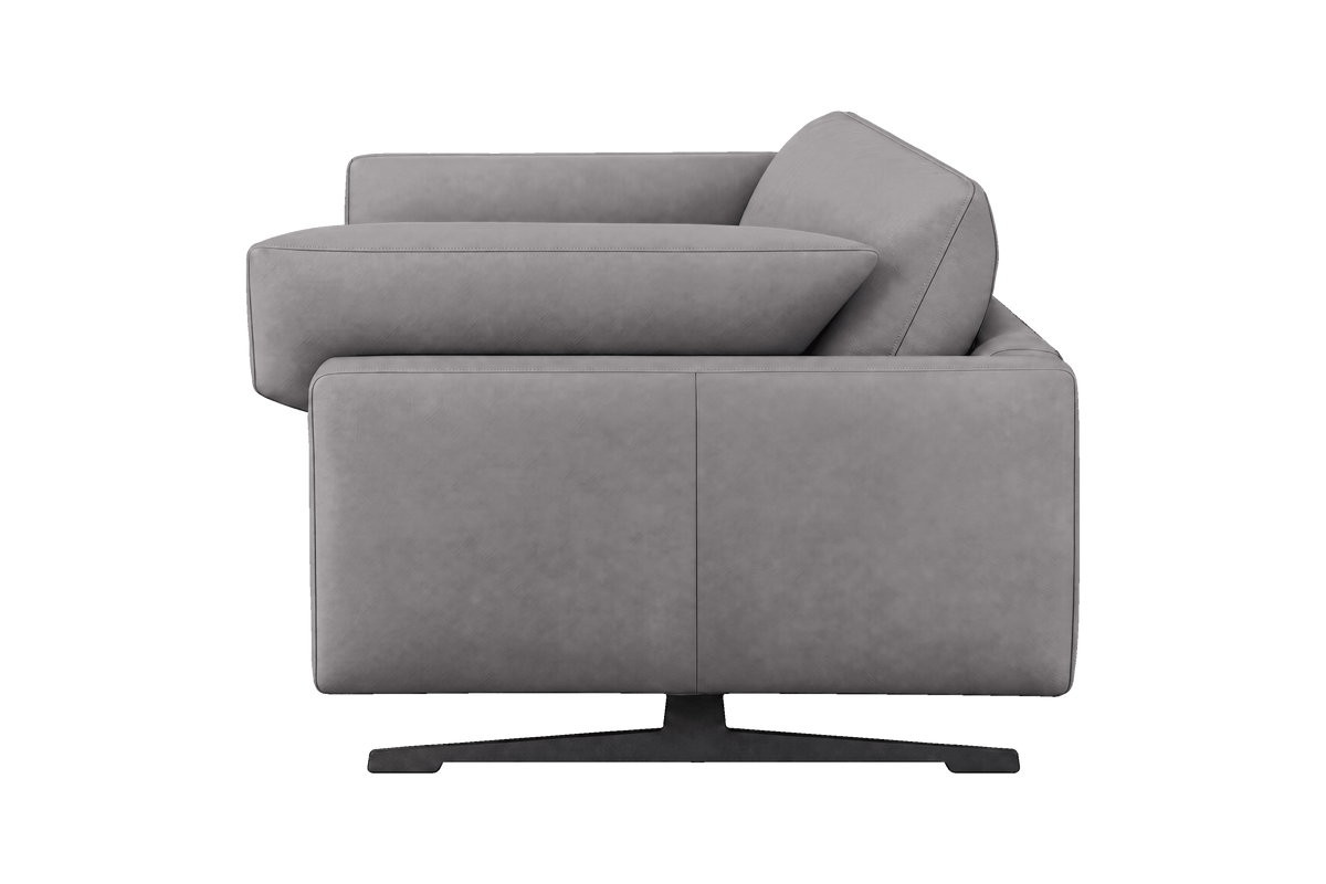 Oliver Small Sofa in Dante Meteor