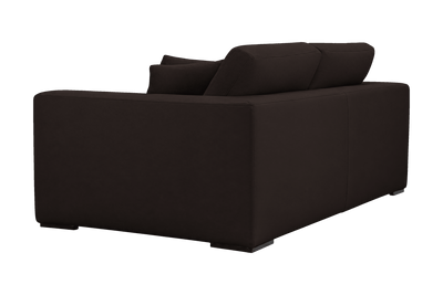 Rhodes Medium Sofa in Dante Ebony