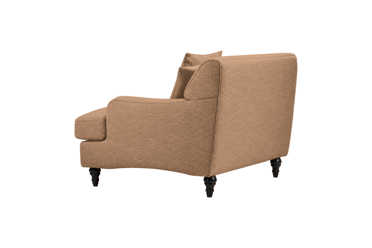 Senia Armchair in Roni Biscotti