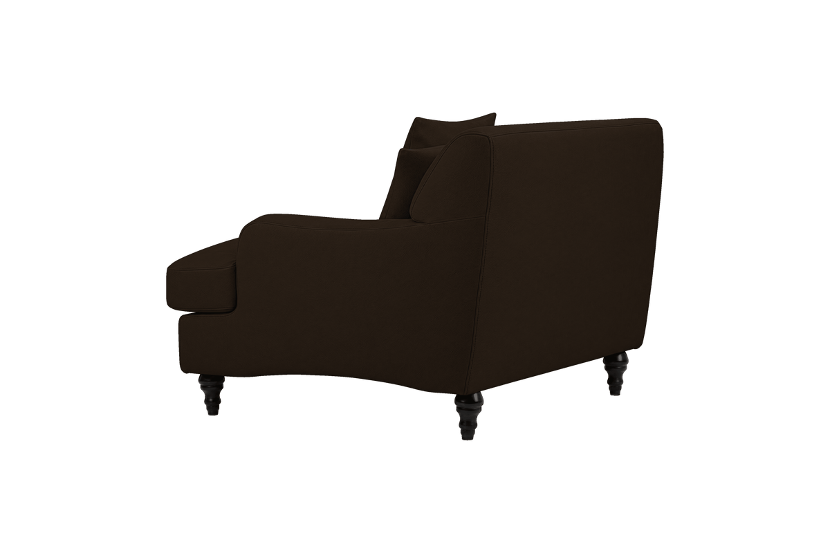 Senia Armchair in Marfa Charcoal
