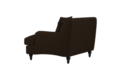 Senia Armchair in Marfa Charcoal