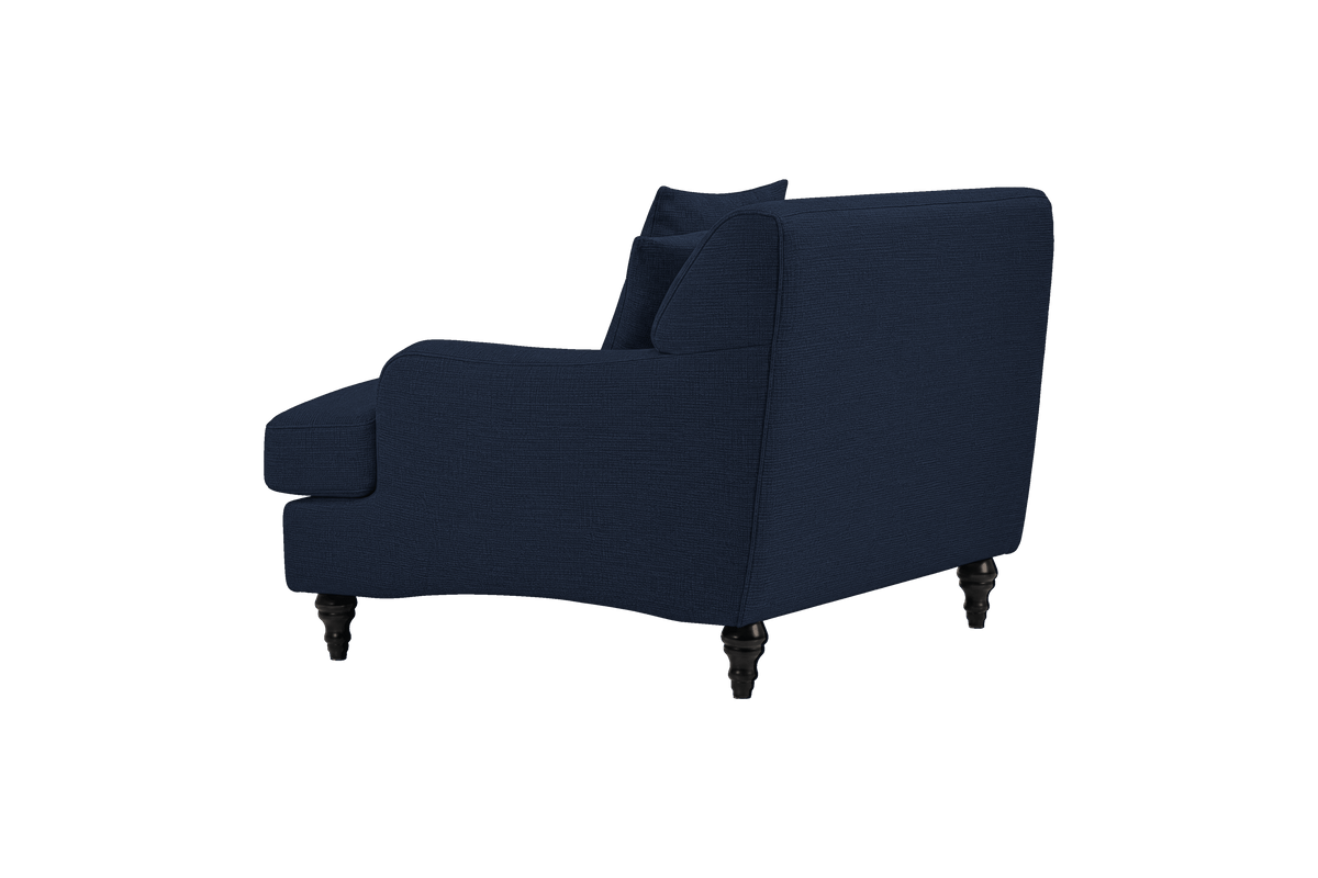Senia Armchair in Roni Ember Blue