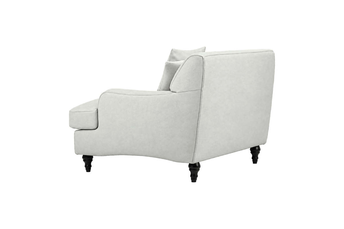 Senia Armchair in Felix Milky