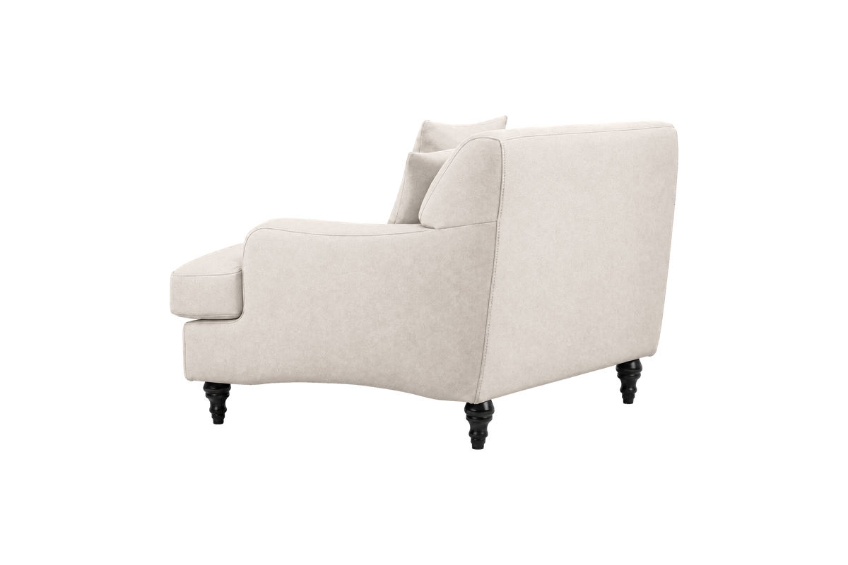 Senia Armchair in Fresco Milky