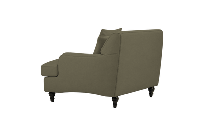 Senia Armchair in Felix Olive