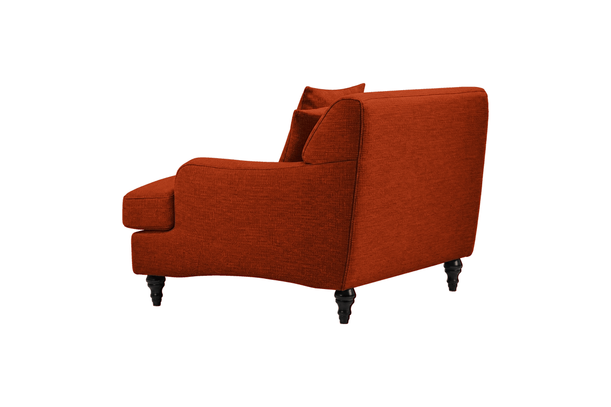 Senia Armchair in Roni Poppy