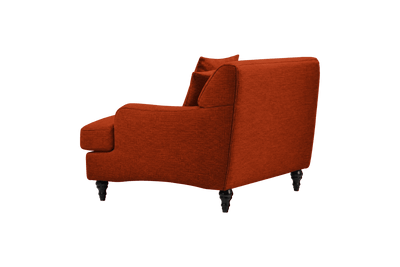 Senia Armchair in Roni Poppy