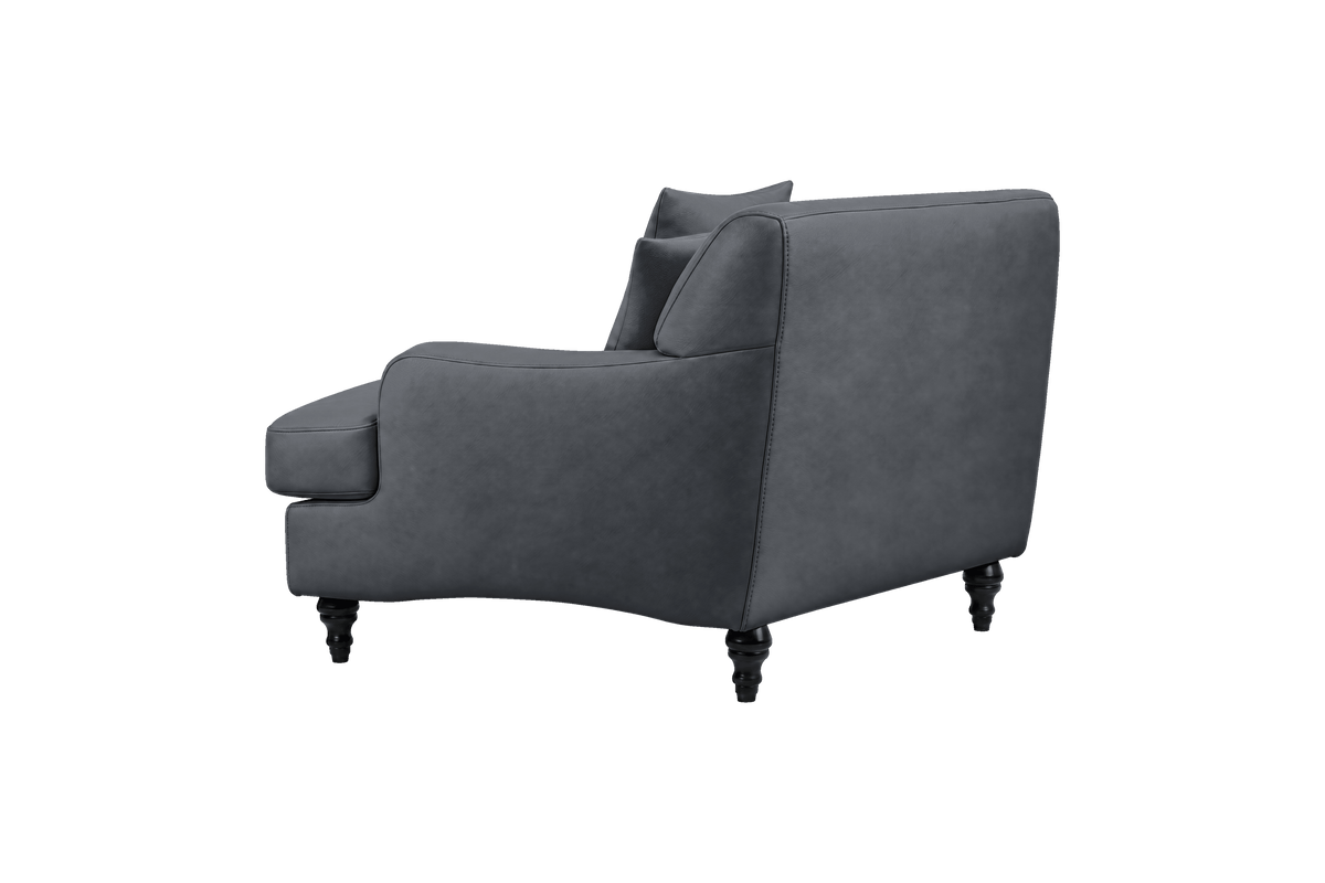 Senia Armchair in Dante Shark