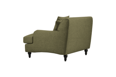 Senia Armchair in Mosquito Sycamore