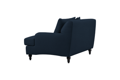 Senia Cuddle Chair in Dante Aqua