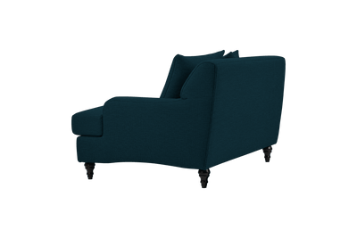 Senia Cuddle Chair in Roni Deep Lake