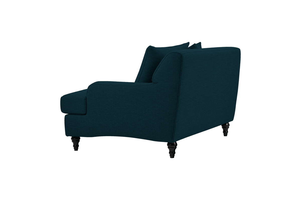 Senia Cuddle Chair in Roni Deep Lake