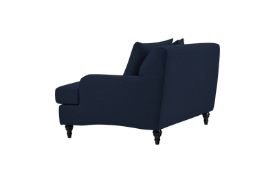Senia Cuddle Chair in Roni Ember Blue