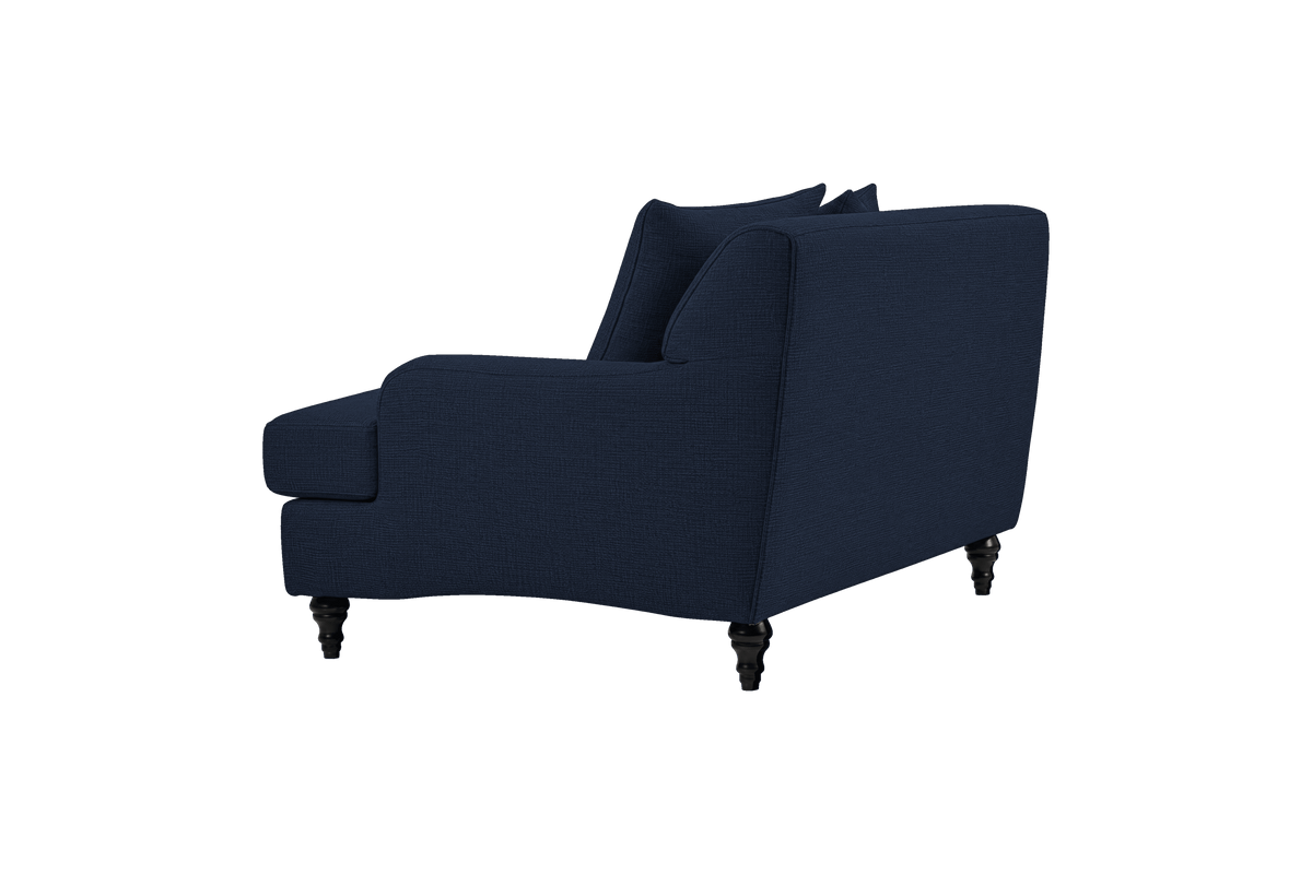 Senia Cuddle Chair in Roni Ember Blue