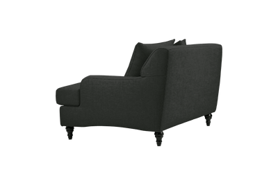 Senia Cuddle Chair in Mosquito Lola