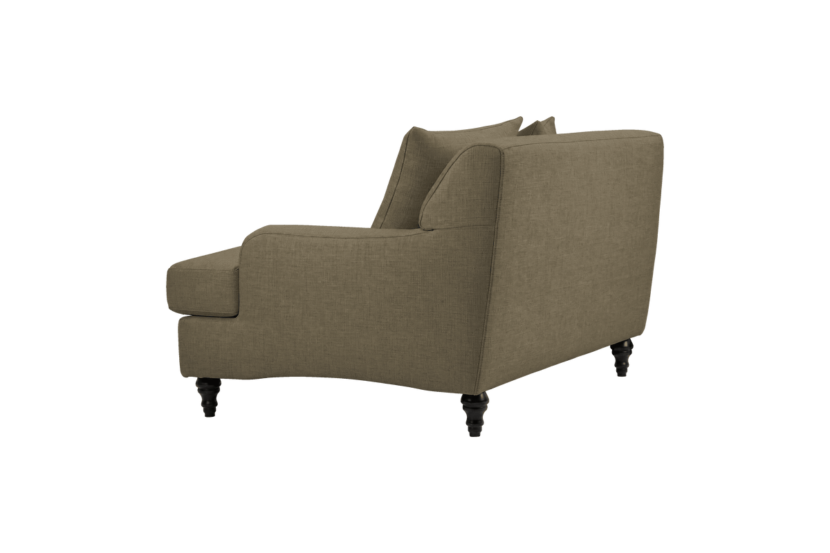 Senia Cuddle Chair in Mosquito Malibu