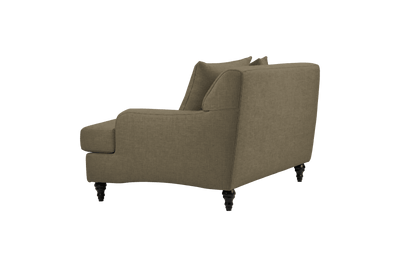 Senia Cuddle Chair in Mosquito Malibu