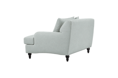 Senia Cuddle Chair in Fresco Meteor