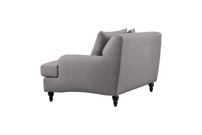 Senia Cuddle Chair in Dante Meteor
