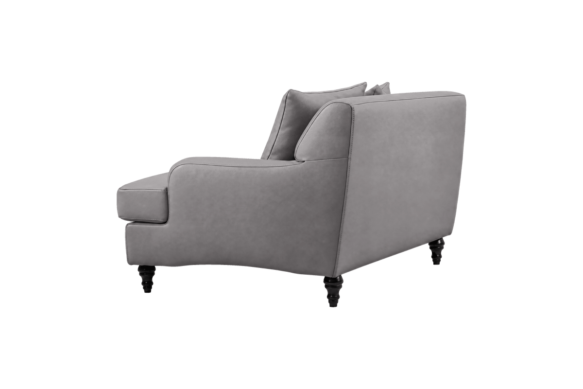 Senia Cuddle Chair in Dante Meteor