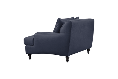 Senia Cuddle Chair in Momo Midnight