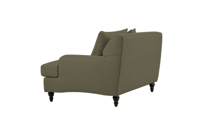 Senia Cuddle Chair in Felix Olive