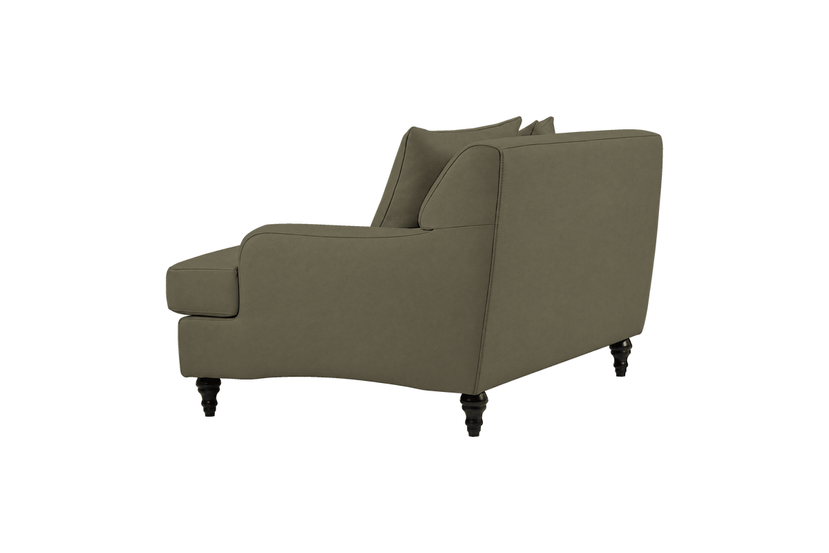 Senia Cuddle Chair in Felix Olive