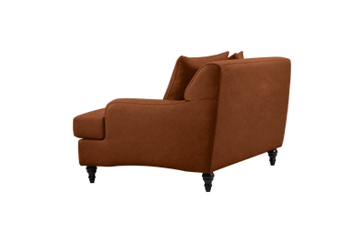 Senia Cuddle Chair in Marfa Pluto