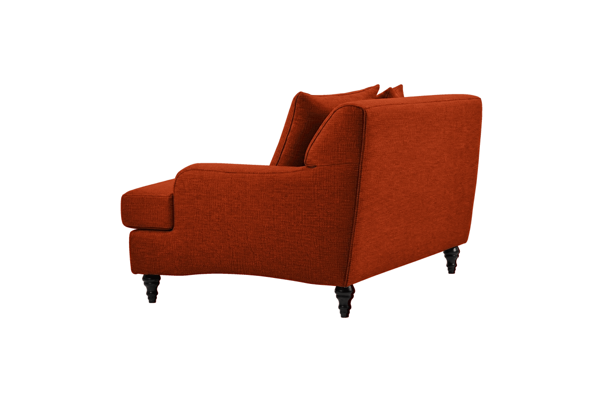 Senia Cuddle Chair in Roni Poppy