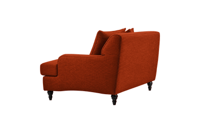 Senia Cuddle Chair in Roni Poppy