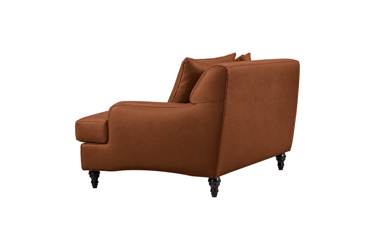 Google Cuddle Senia Cuddle Chair in Porto Full Aniline Leather | SUPERBA